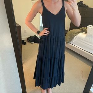 Splendid Wynona Maxi Navy Dress XS